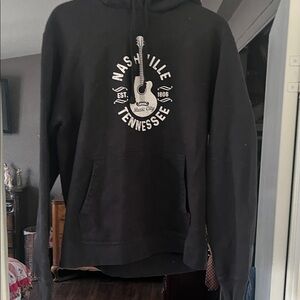 Port and Company Black Nashville Hoodie